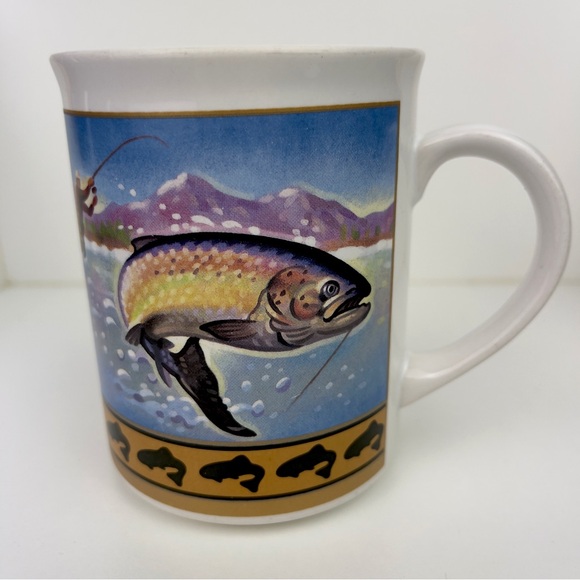 "Gone Fishing!" Coffee Mug By Gene Boyer - Picture 1 of 5
